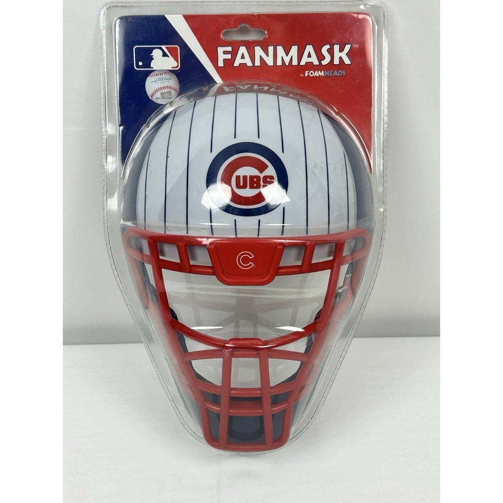 Chicago Cubs MLB Fanmask by Foamheads Baseball Catcher Style Mask NEW